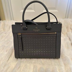 Kate Spade Romy Perri Lane Convertible Satchel Bag in Gray